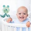 Baby Stroller Fan With Clip, Octopus Shapoed Funny Fan With Flexible Tripod Wrapped, USB Rechargeable Portable Fan for Car Seat