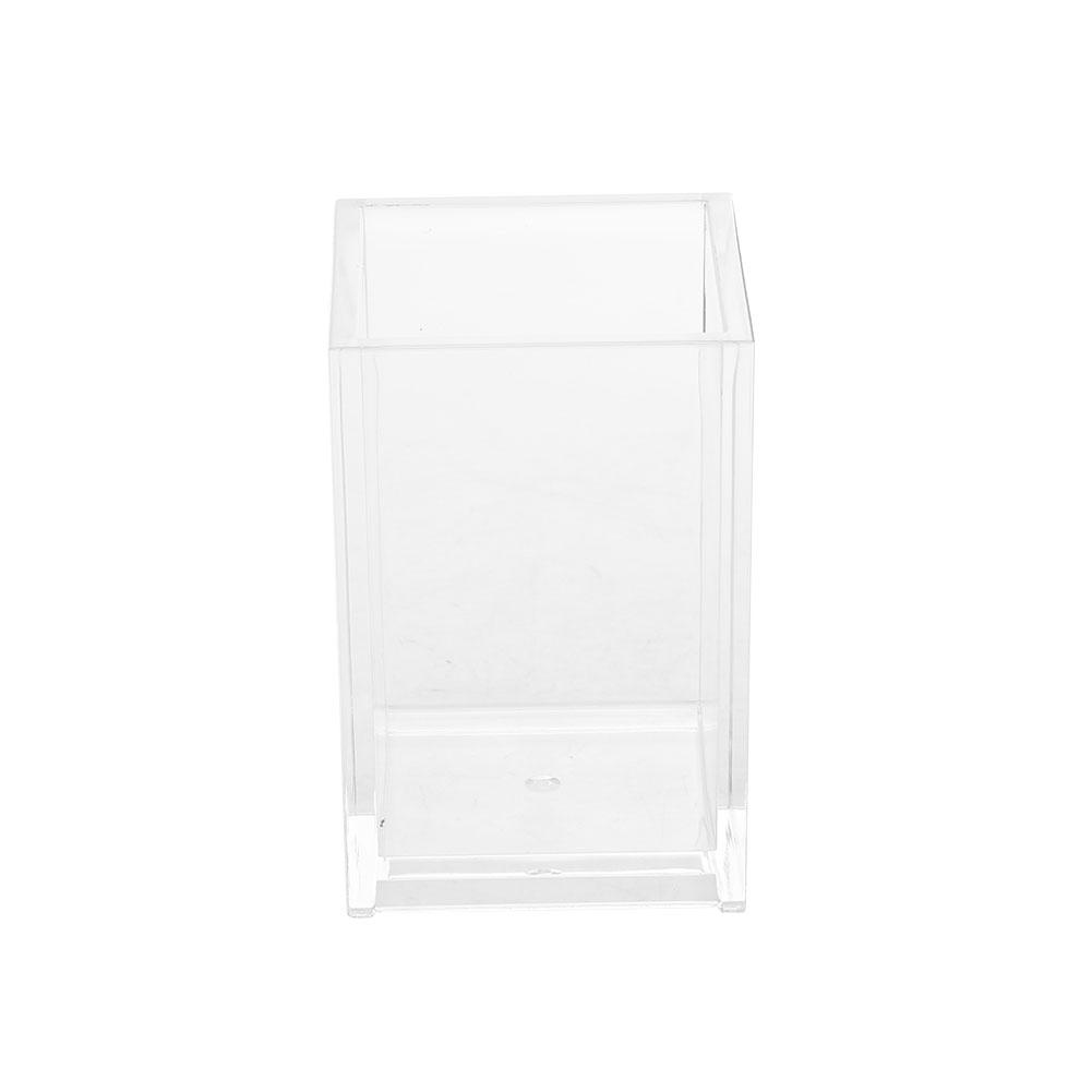 

Transparent Acrylic Makeup Brush Holder Nail Pen Storage Organizer Case