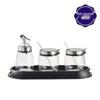 Chuishan Hai Glass Tabletop Seasoning Set
