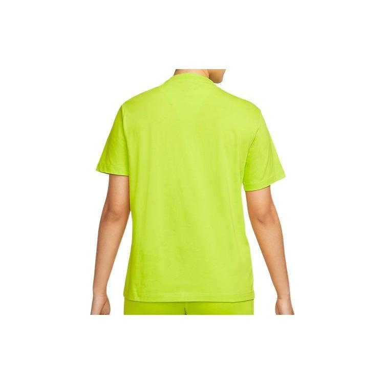 Nike Sportswear Essentials Drop Shoulder Sleeve T Shirt Women's Green DN5698-321