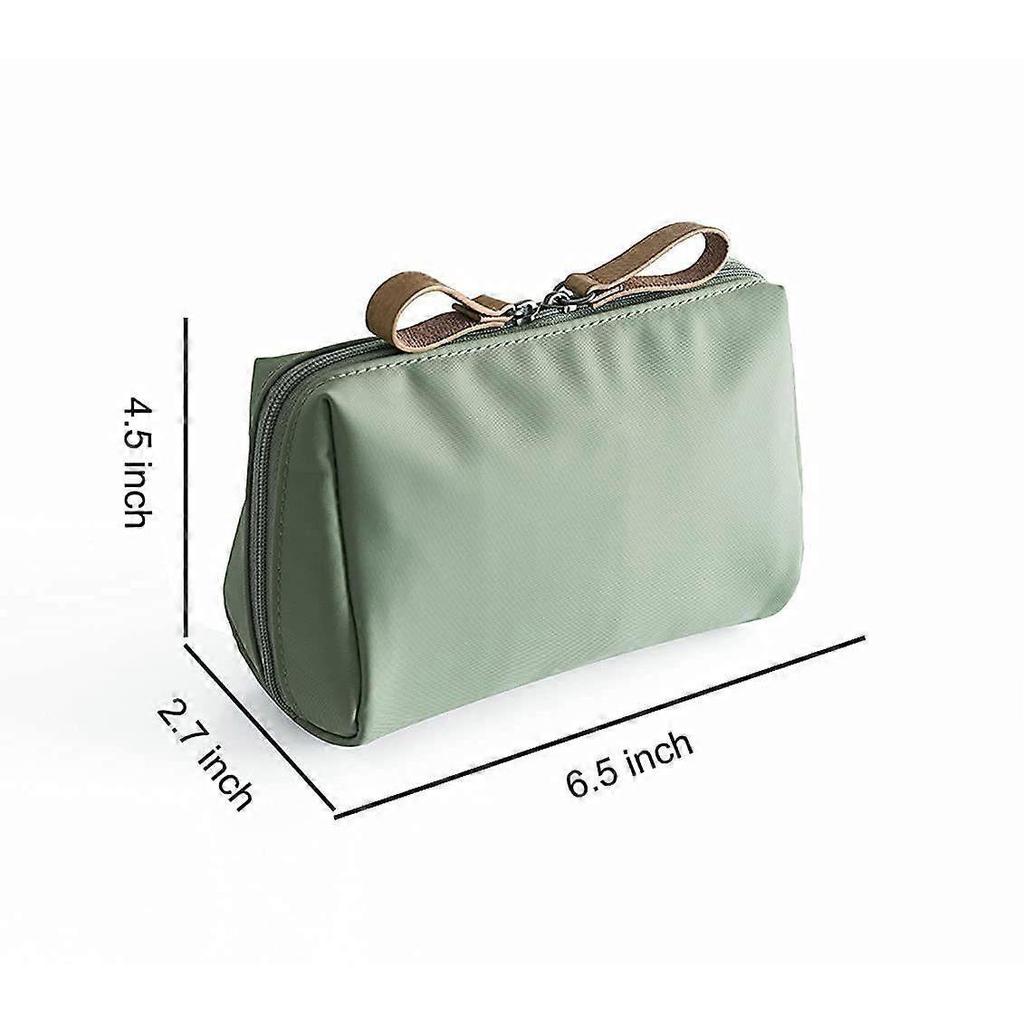 Small Makeup Bag for Purse, Makeup Bag Small Cosmetic Bag Mini Portable Handbag for Women and Girls (Pink)