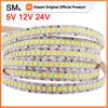 5V 12V 24V 2835 Led Strip 5m 300/600/2400 Pixels Led Tape SMD 3528 Fiexible Light Bar Strips Under Cabinet Lighting Backlight