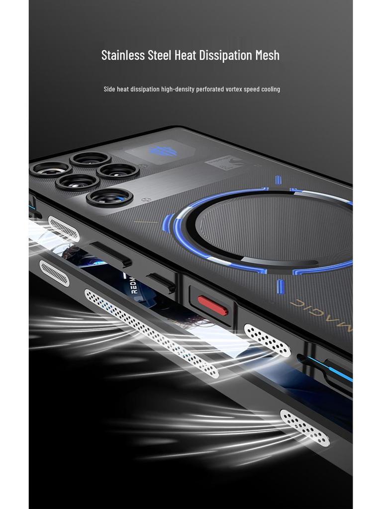 RedMagic 11 Pro Magnetische Snap-On Handyhülle mit Schnalle