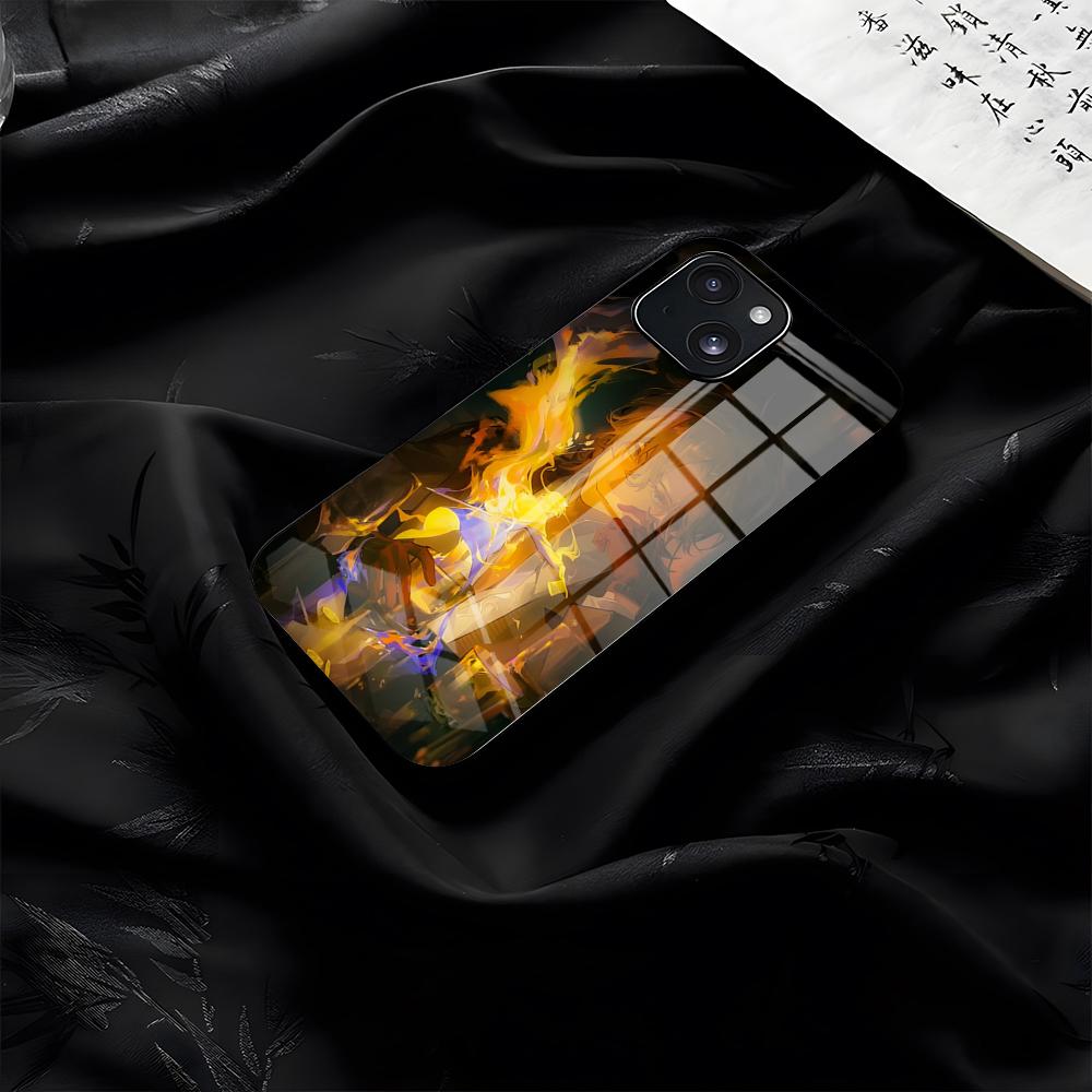 Wuthering Waves Luuk Herssen Phone Case For IPhone 17 Pro Max 16 15 14 Pro Max 13 11 Plus Glass Cover