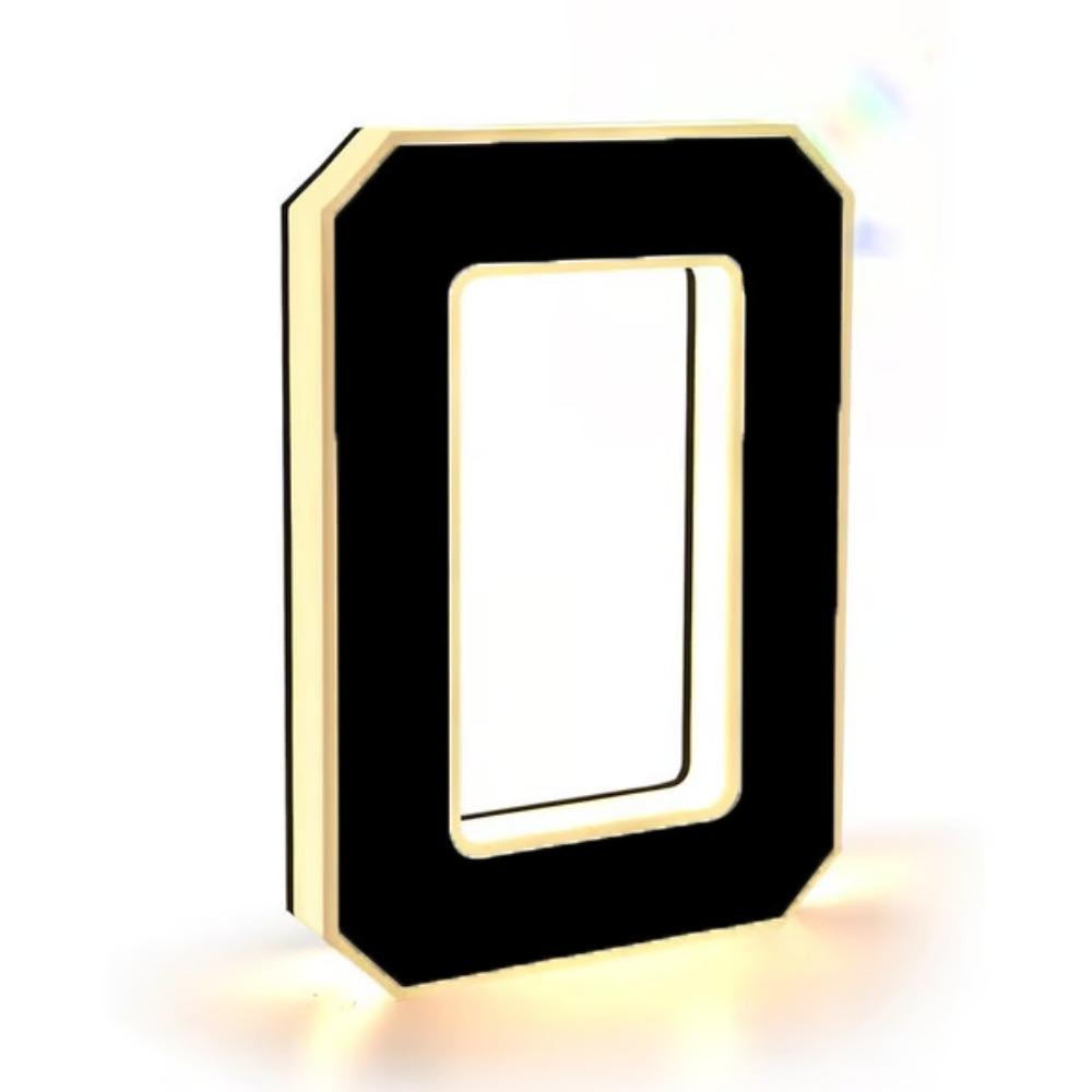 Waterproof LED House Number Light Personalized House Number Light Illuminated House Number Sign