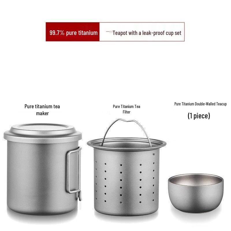 Anmuhaotai Pure Titanium Portable Tea Set