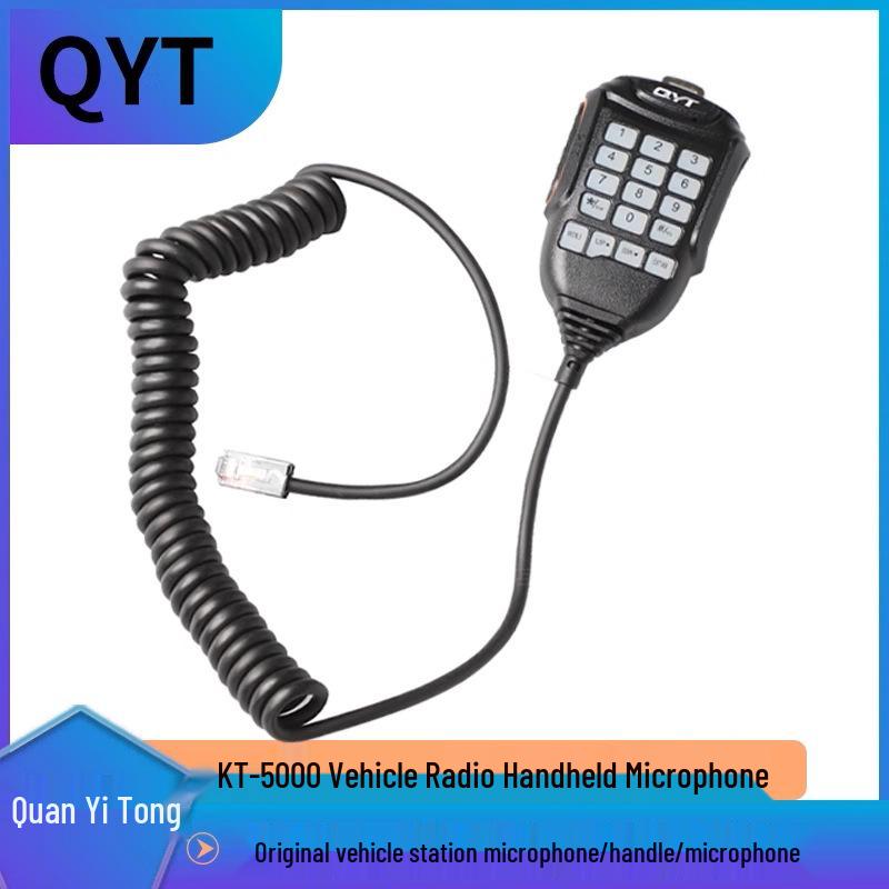 

KT-5000 Car Radio Handheld Microphone QYT - Mini Car Station Handle Speaker Other