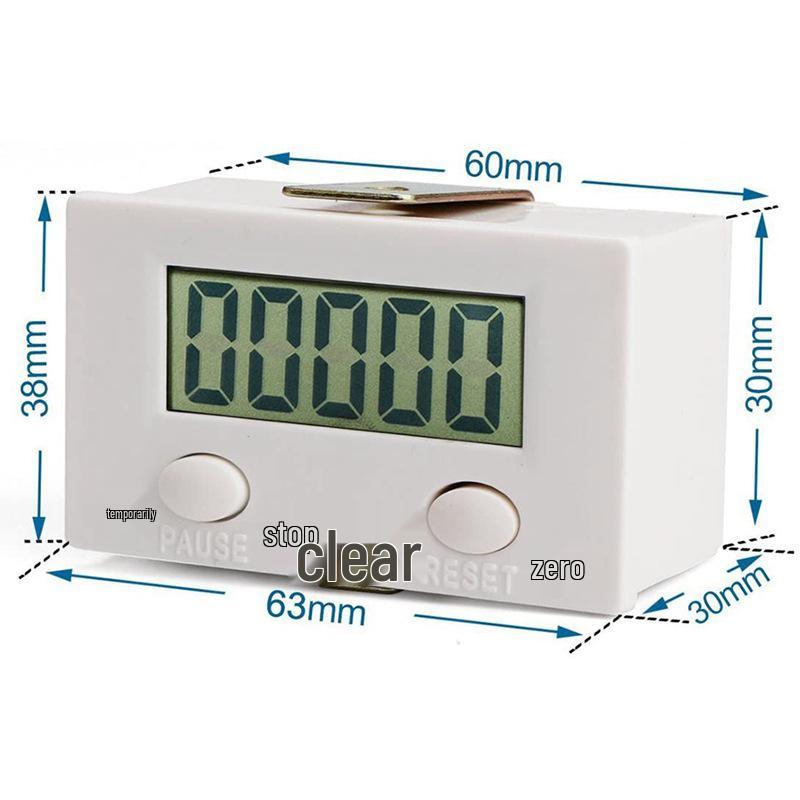 5-Digit Digital Display Magnetic Induction Punch Counter