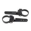 2" Aluminum Tube BullRoll Bar Mount Bracket Clamps Holder For Car Off Road Work LED Light