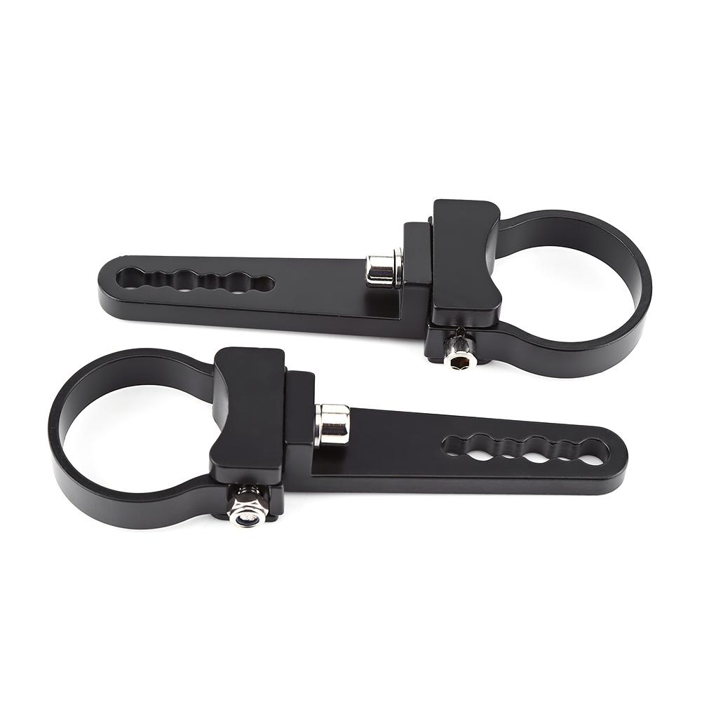 2" Aluminum Tube BullRoll Bar Mount Bracket Clamps Holder For Car Off Road Work LED Light