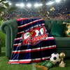 Sydney Roosters Team Spirit Blanket Flannel Throw for Sofa, Indoor, Camping, Living Room, Office, Chair, And Bed Soft Birthday Gift