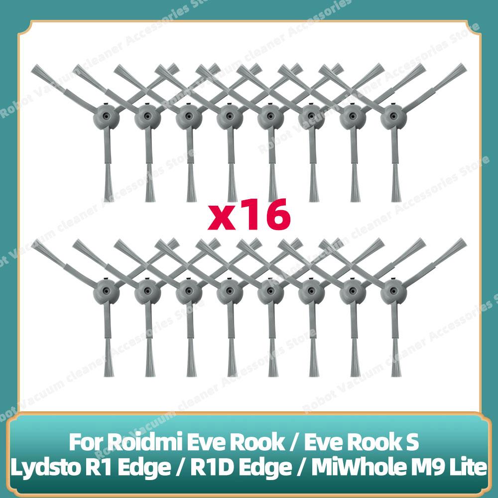 Compatible For Lydsto R1 Edge / R1D Edge / Roidmi Eve Rook / Eve Rook S / MiWhole M9 Lite Parts Side Brush Hepa Filter Mop Cloth