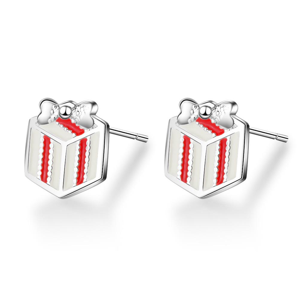 

Furry Autumn & Winter Snowflake Bell Stud Earrings for Women - Christmas Jewelry Collection Copper