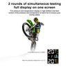 With Digital Clock Motorcycle TPMS 2 Sensors Tire Pressure Monitoring System Tyre Tester Diagnostic Tools Motorbike Accessories
