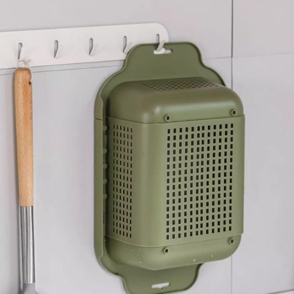 Extendable Vegetable Fruit Drainer Collapsible Storage Wash Drainer Basket For Home Use
