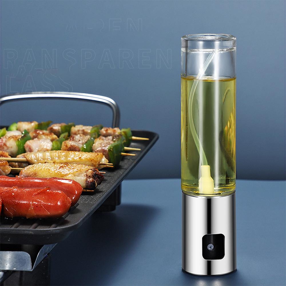 100ml pompa z rozpylaczem drobna mgła pompa do oliwek ze stali nierdzewnej butelka z rozpylaczem rozpylacz oleju garnek dozownik do gotowania akcesoria do narzędzi kuchennych