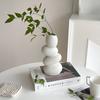 Nordic Ins Style Light Luxury Plain Embryo Ceramic Vase Living Room Porch TV Cabinet Home Flower Arrangement Decorative Vase