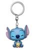Stitch & Angel Vinyl Keychain Action Figures Collection Model Toys