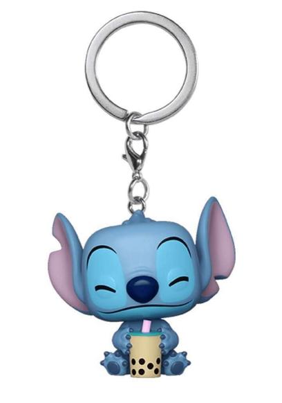 Stitch & Angel Vinyl Keychain Action Figures Collection Model Toys
