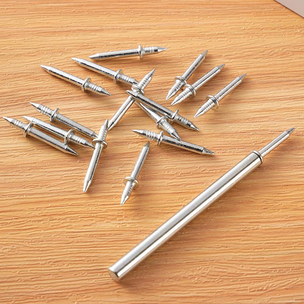 Double Sided Skirting Nails Multifunctional Skirting Nails For Baseboard 100PCS Rust-Proof Seamless Nails For Baseboards