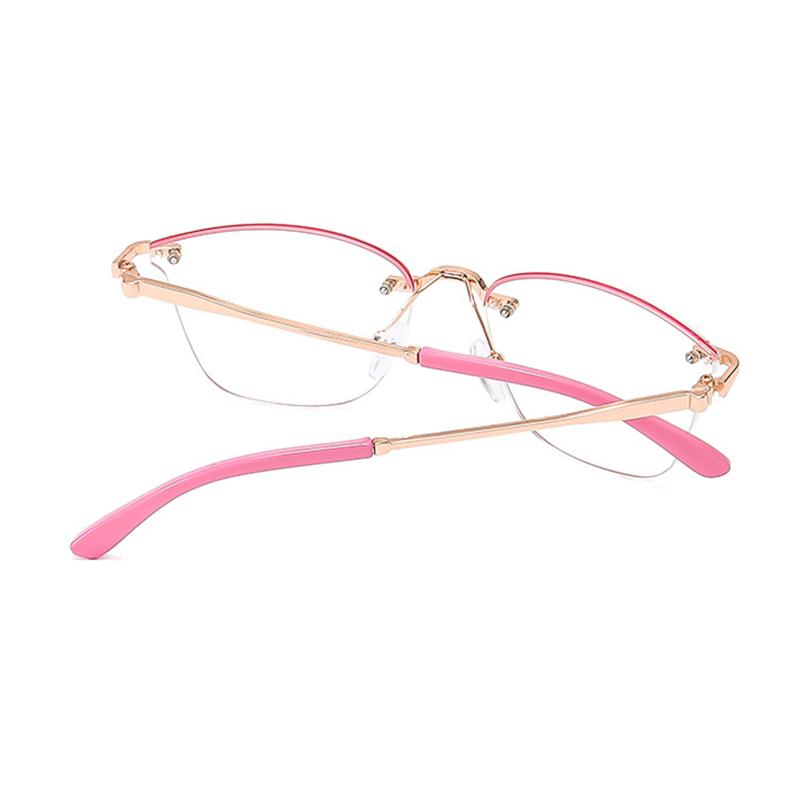 New Cut edged Womens Anti blue Light HD Reading Glasses Fashionable Ultra light for Middle aged Elderly JH252