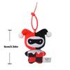 9cm Soft Plush Keychain DC Justice League Batman Superman Harley Quinn Joker Cute Cartoon Movie Dolls Creative Christmas Gifts