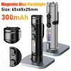 Mini Pocket Torch Flashlight Rechargeable LED Torch with Hat Clip Waterproof Emergency Torch Light for Headlamp Outdoor Camping