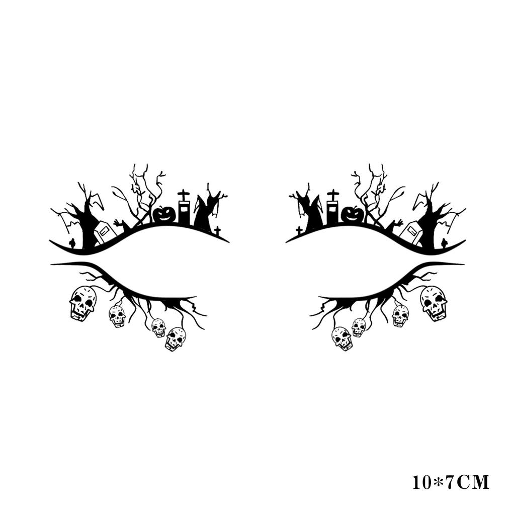 Eyelid Eyeliner Eyebrow Makeup Stickers Premium Face Party Festival Temporary Tattoo Stickers