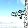 Metal Branch Outdoor Decor in Multiple Colors
