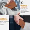 YX0090 For Xiaomi 14T Case Triangle Imprint Leather Phone Cover with Lanyard