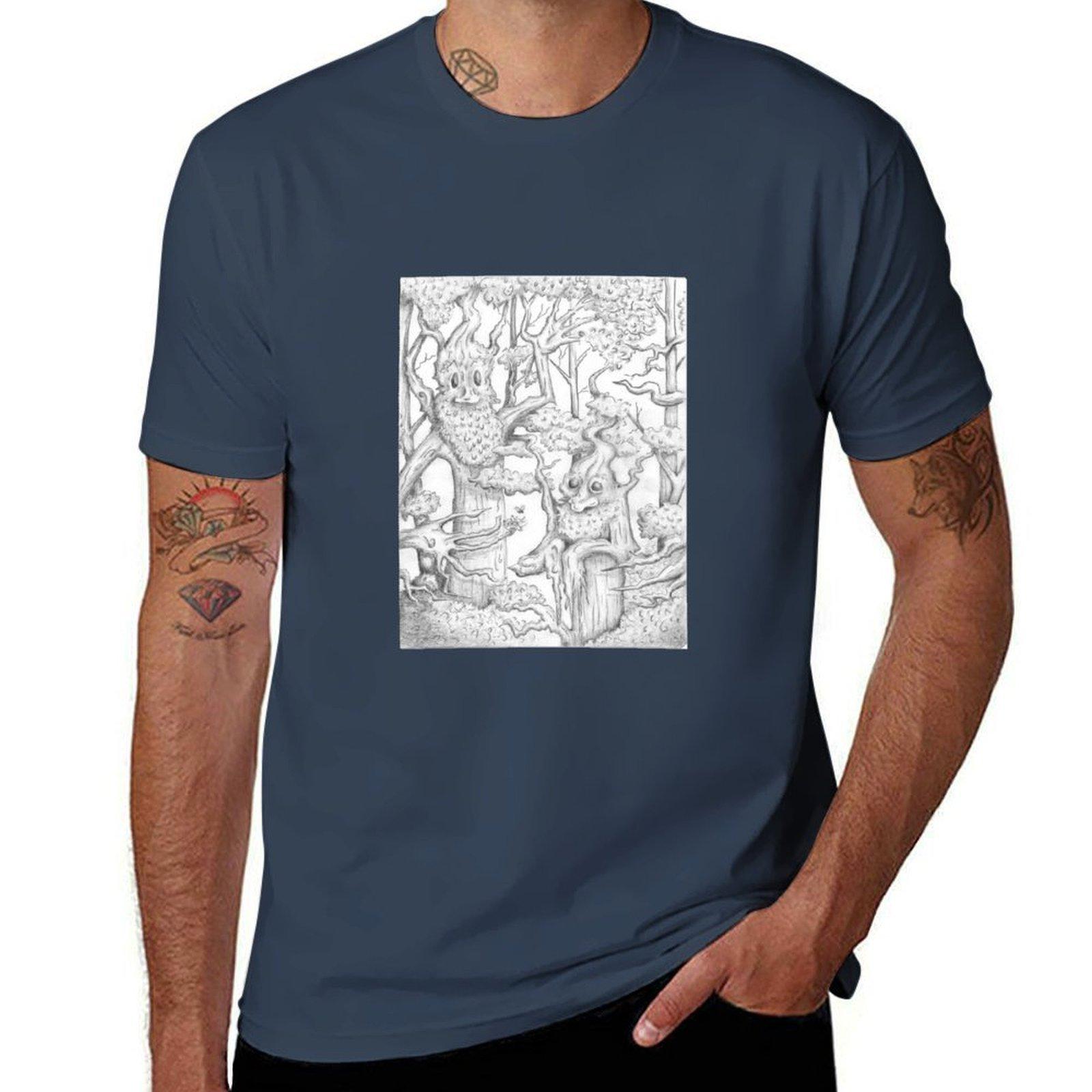 Treebeard And Wandlimb Tshirt Trendy Pattern Tshirt For Unisex S