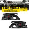Black Left Interior Right Ide Inner Door Handle for 10-13 Kia Forte Hatchback