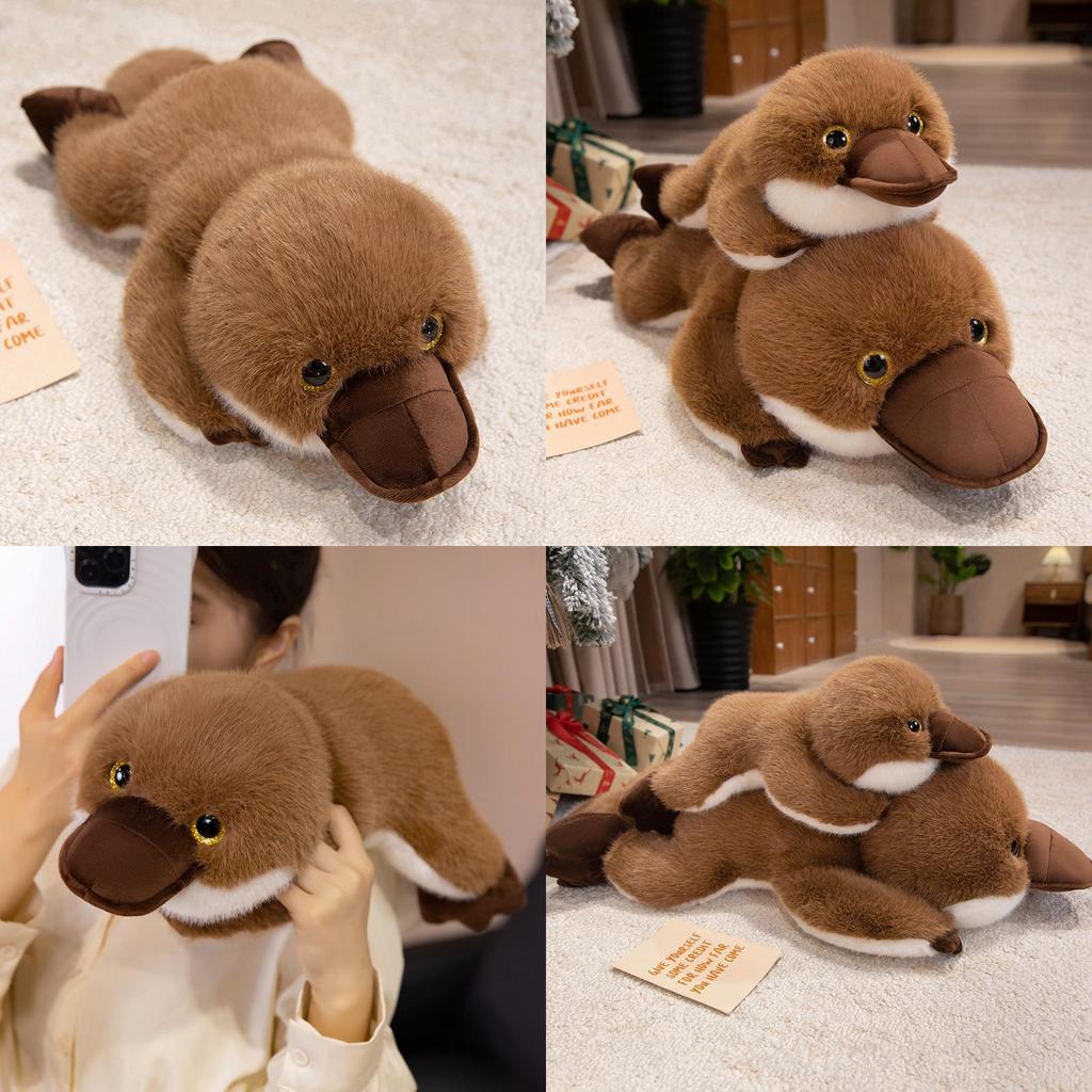 Platypus Plush Doll With Short Fur For Gift For Teens And Plush Collectors Item