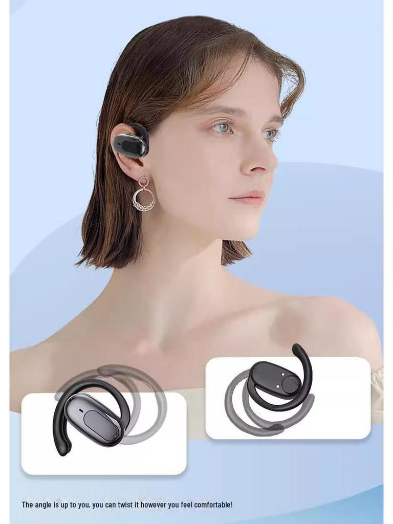 Berlin Sound Wireless Ear-hook Sports Bluetooth Headphones – True Wireless, Ultra-long Battery, High-end Sound Quality, Non-in-ear Design.