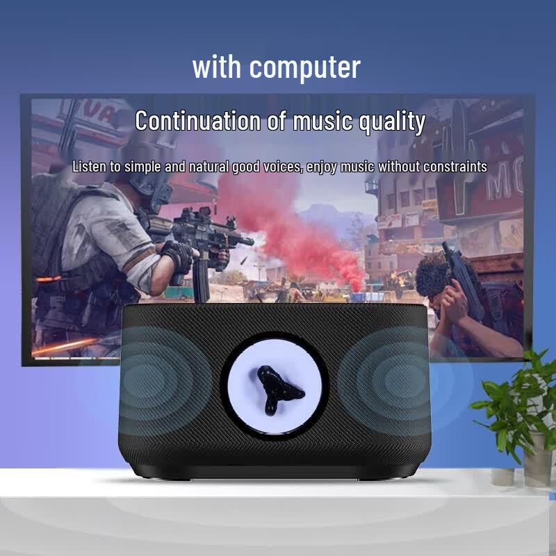 Aigo T180 Portable Bluetooth Speaker with Wireless Charging (CN Version)