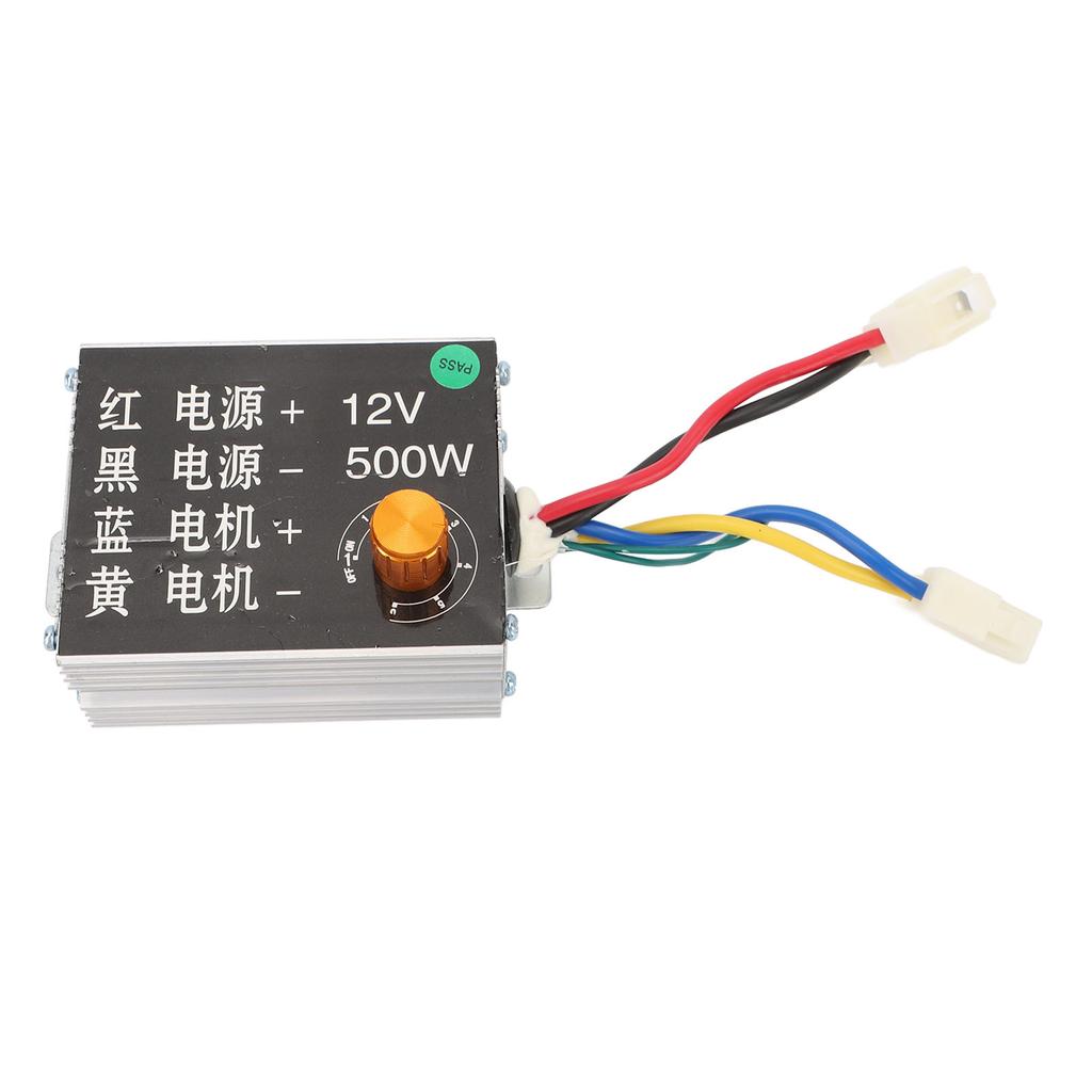Brush Motor Speed Controller 12V500W Motor Speed Controller with 410 Chain 410 Model 13T Sprocket
