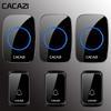 Smart Wireless Waterproof Battery-Operated Doorbell - No Plug Needed