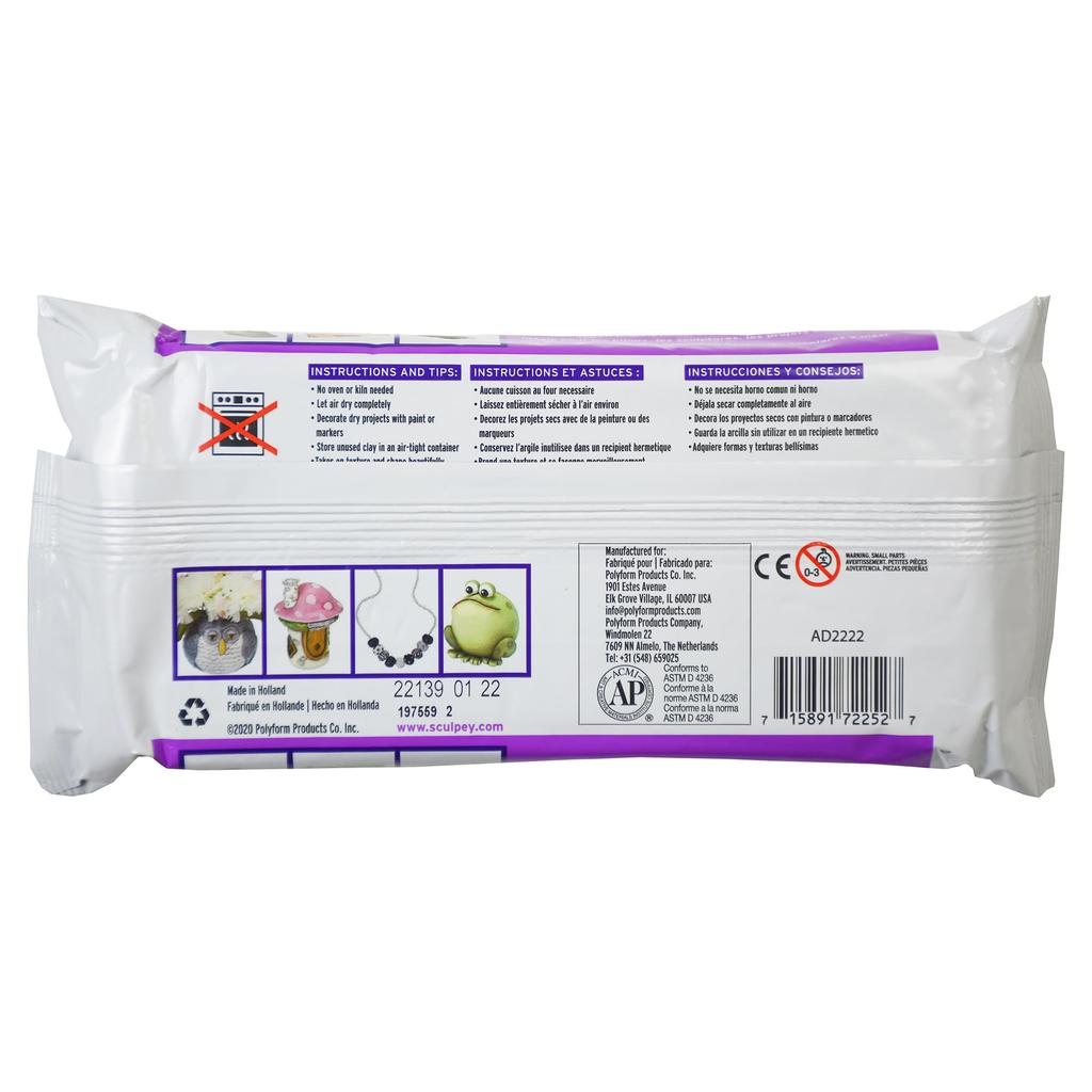 Sculpey Polyfoam Model Air Dry Clay White 1kg 39030006