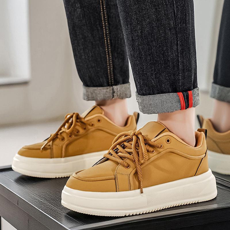Autumn board shoes new outdoor leisure sports teenagers height-increasing platform shoes