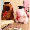 Cute Plush Capybara Keychain Ideal For Graduates Parties And Celebrations