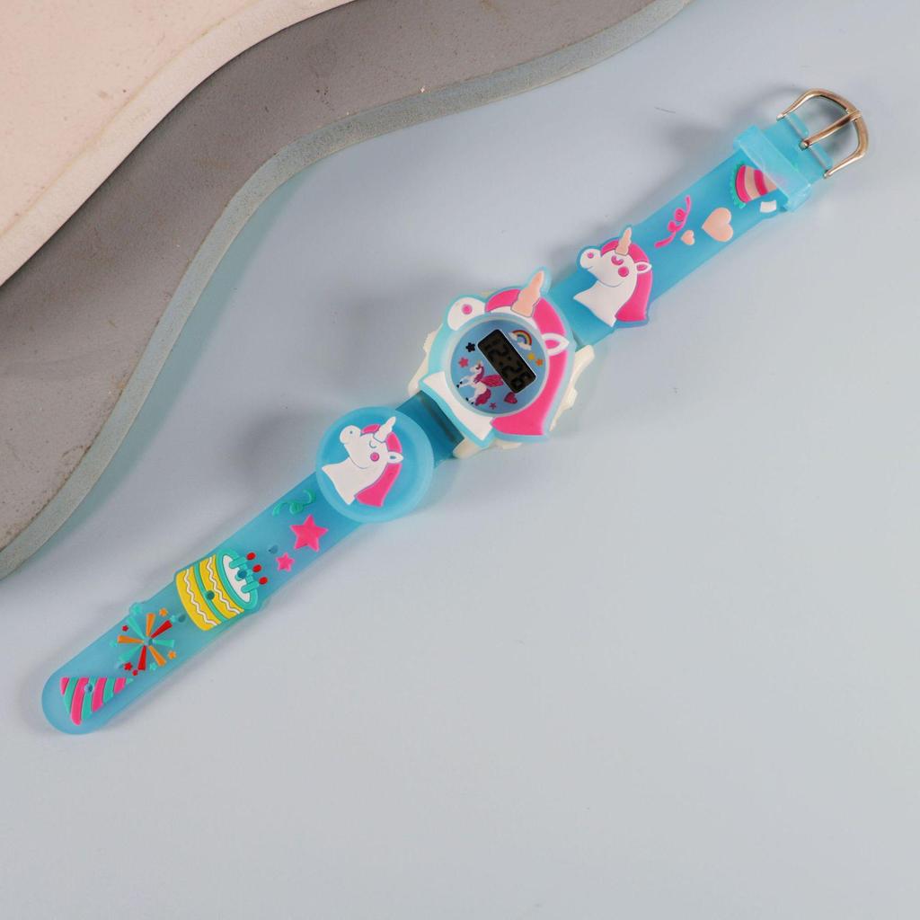 Children's Cartoon Luminous Electronic Watch - Perfect Birthday or Children's Day Gift for Elementary Students