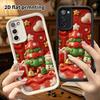 Phone Case: 2D Flat, Suitable for Samsung Galaxy A34 A35 M05 M06 S20 S22 S21 FE Plus 5G Protective Case, Christmas-themed Set, Perfect Holiday Gift Fo