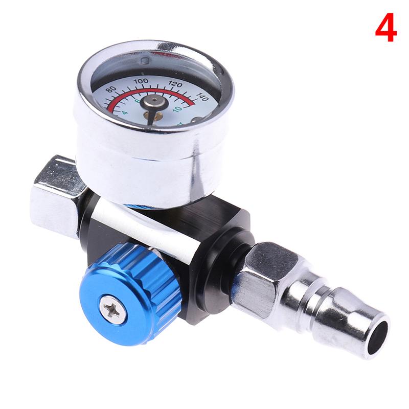 Spray Gun Air Pressure Regulator Gauge For Car Auto Repair Painting Tool