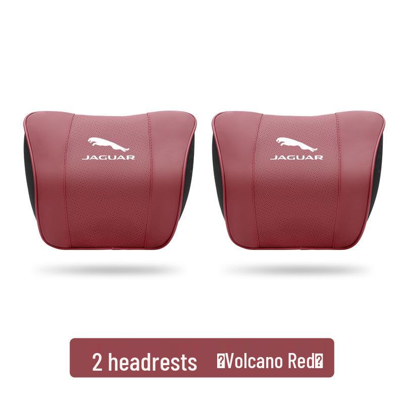 Compatible with Jaguar XEL, XFL, E-PACE, XE, XF, XJ headrests and neck pillows, interior trim accessories.