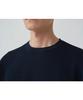 Snow Peak Knit Pullover Short Sleeve Size and Co/Pe KN-25SU002 T-Shirt, Navy, S, Men's Women's