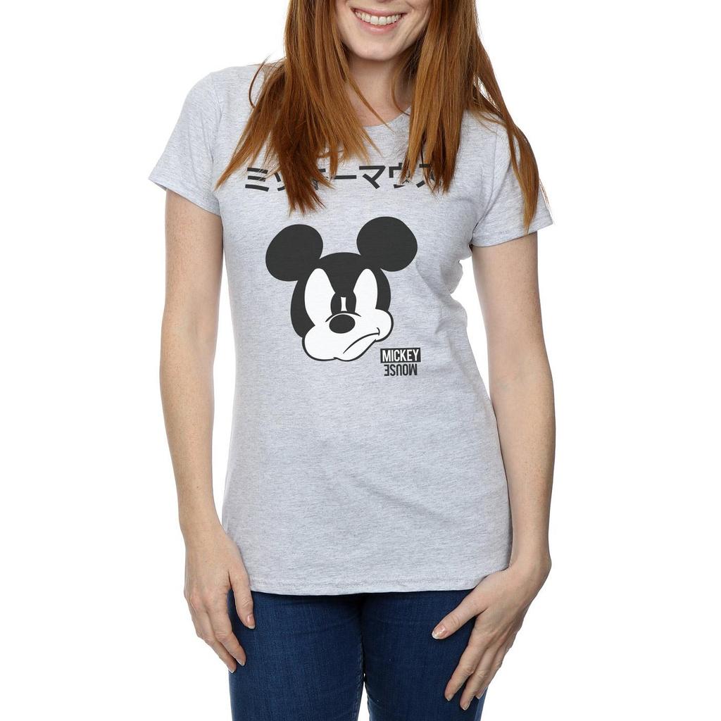 Disney Womens/Ladies Mickey Mouse Japanese Cotton T-Shirt