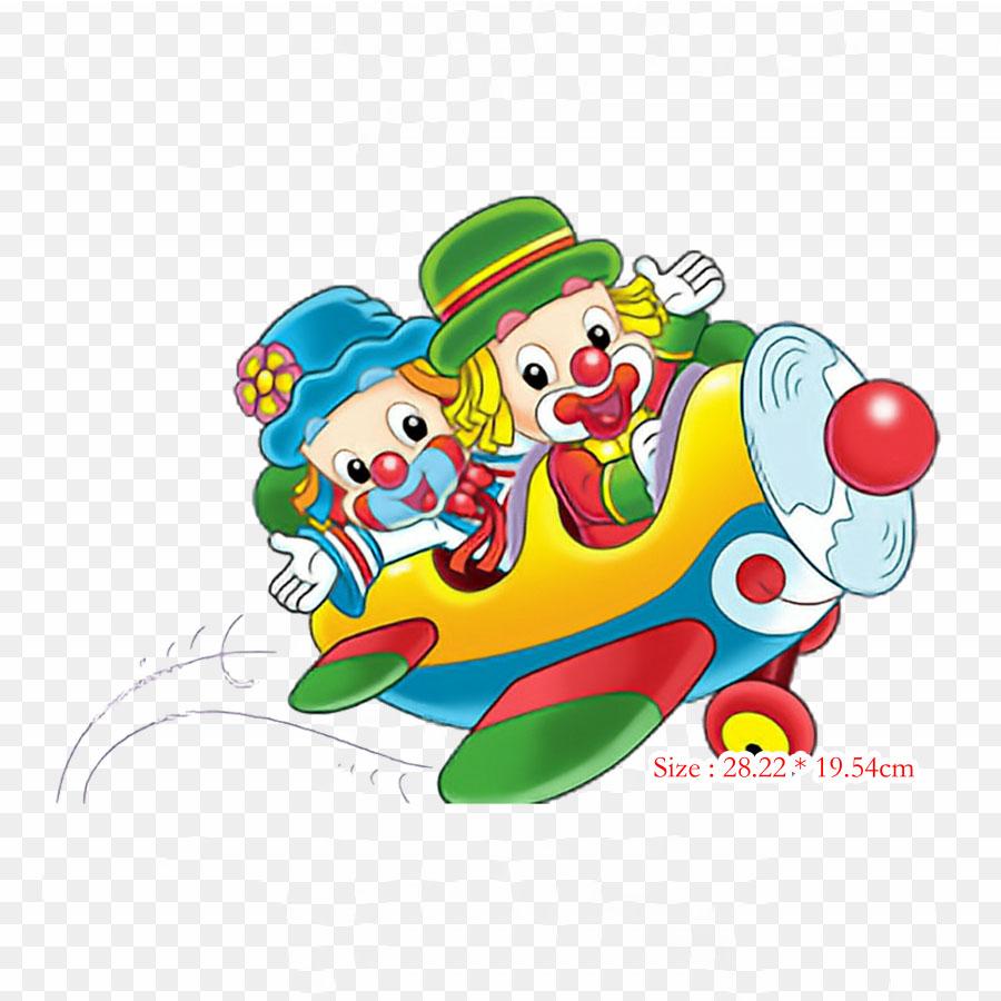 Convite Patati Patata Para Menina Patati Patata Clown Iron On Heat Transfer Printing Vinyl Patches Sticker for Clothes DIY Appliques Washable Patches