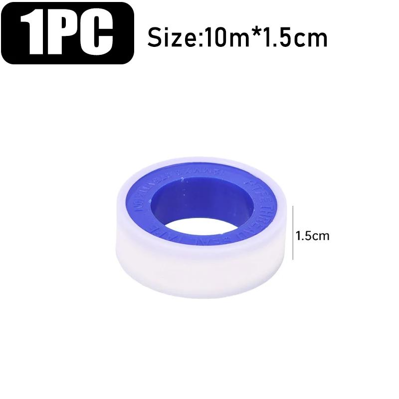 

50/1Pcs PTFE Thread Seal Tape Water Pipe Sealing Industrial Waterproof Thread Duct Tapes for Shower Head Plumbing Fitting Repair