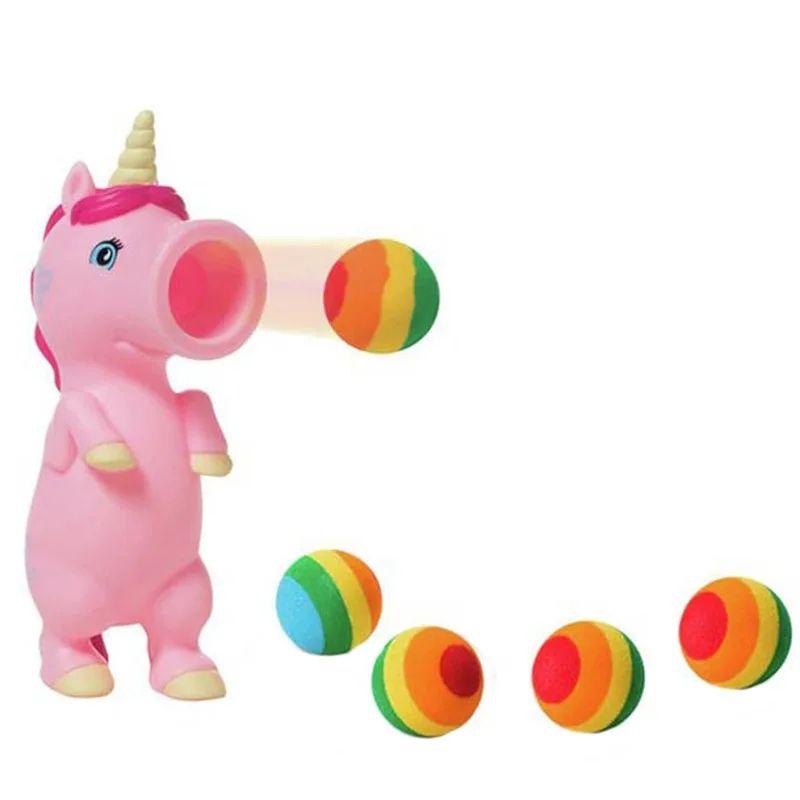 Schattig Eenhoorn Dier Knijp Pop-out Schuimbal Schieter Fidget Speelgoed Autisme Sensorisch Anti Stress Vreemd Gadget Creatief Cadeau
