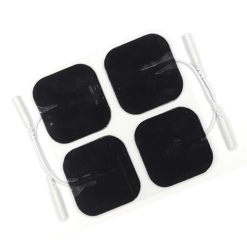 36pcs Electrode Pad Reusable Strong Stickiness Rectangular Replacement Electrode Pad for TENS Machin